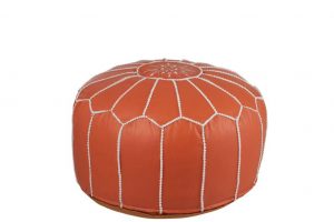 J-line fodskammel afrikansk orange (h35xb50xl50 cm)